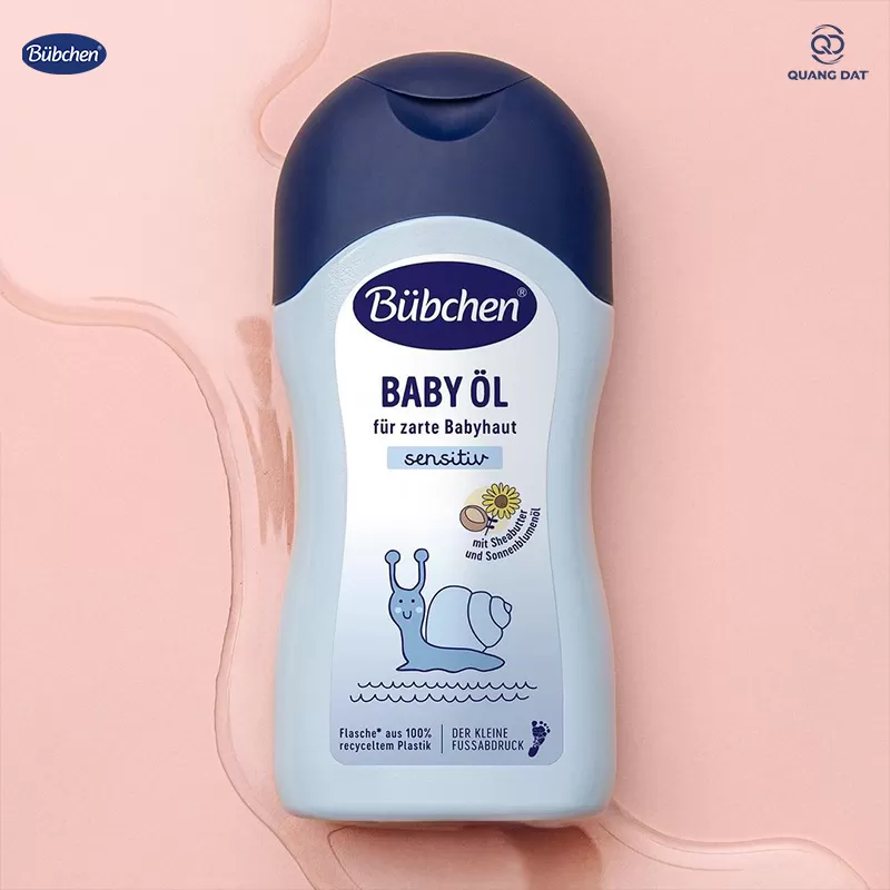 Dầu mát xa thuần chay Bubchen Baby Ol