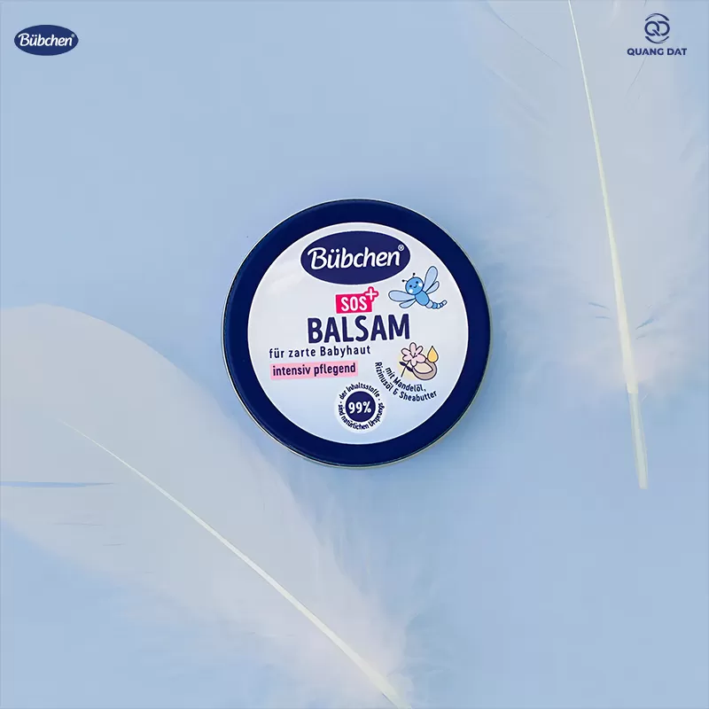 Kem Dưỡng Ẩm, Kem Nẻ Cho Bé Từ Sơ Sinh - Bübchen SOS Balsam