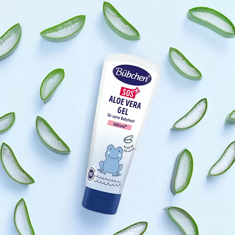 Gel Làm Mát Lô Hội Chống Nắng & Côn Trùng Cho Bé - Bubchen SOS Aloe Vera Gel 2
