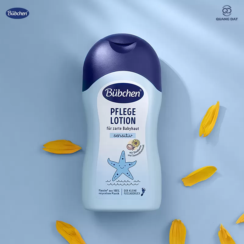 Kem dưỡng thể chuyên sâu thuần chay Bubchen Pflege Lotion