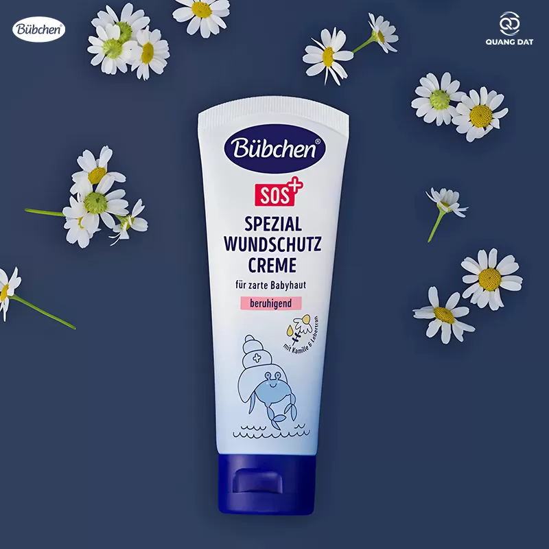 Kem trị hăm Bubchen Spezial Wundschutz Creme