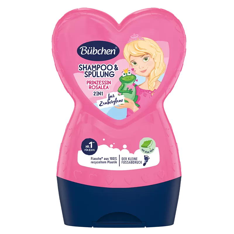 Dầu gội xả thuần chay Bubchen Prinzessin Rosalea