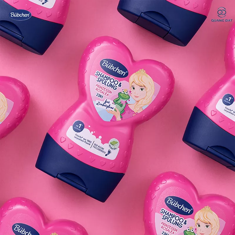 Dầu gội xả thuần chay Bubchen Prinzessin Rosalea