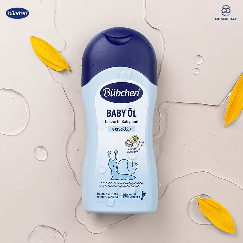 Dầu mát xa thuần chay Bubchen Baby Ol