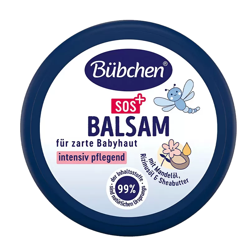 Kem Dưỡng Ẩm, Kem Nẻ Cho Bé Từ Sơ Sinh - Bübchen SOS Balsam