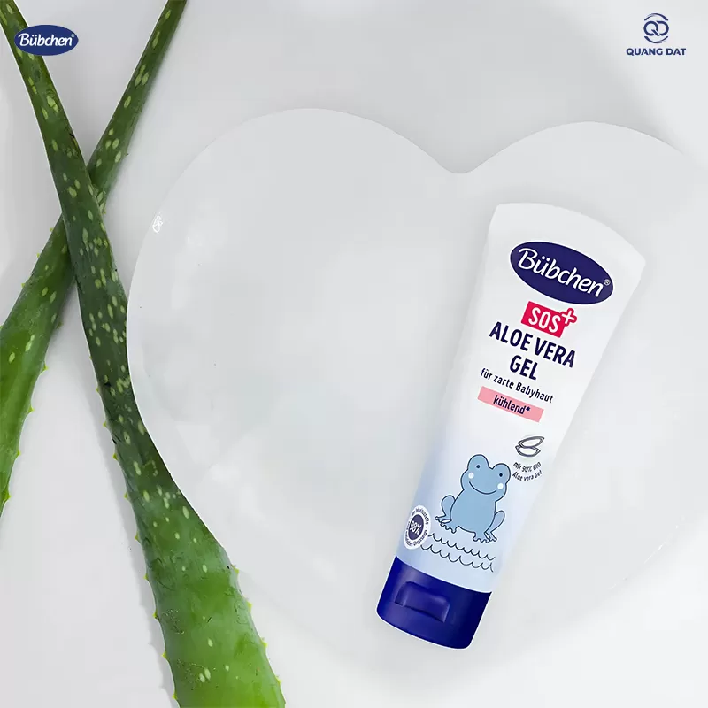 Gel Làm Mát Lô Hội Chống Nắng & Côn Trùng Cho Bé - Bubchen SOS Aloe Vera Gel 2