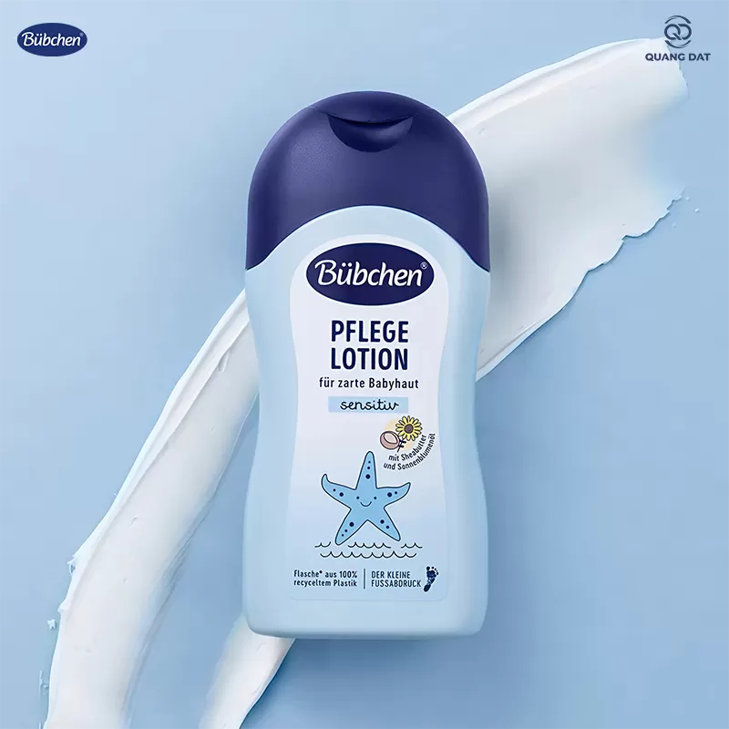Kem dưỡng thể chuyên sâu thuần chay Bubchen Pflege Lotion