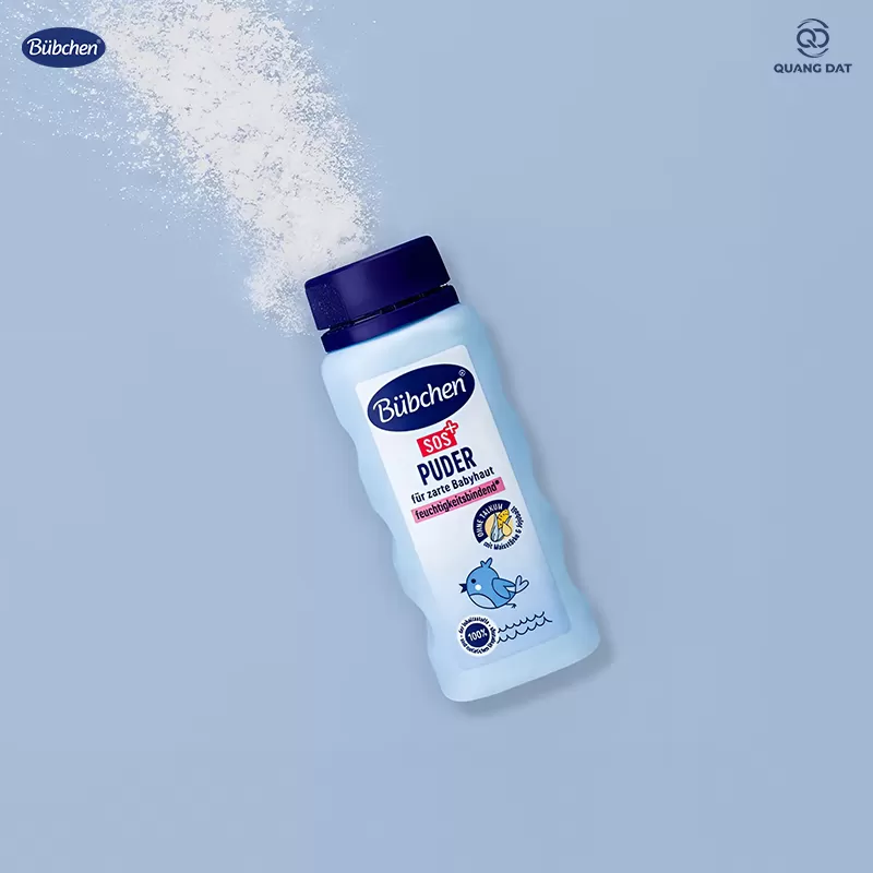 Phấn rôm chiết xuất thiên nhiên Bubchen SOS Puder