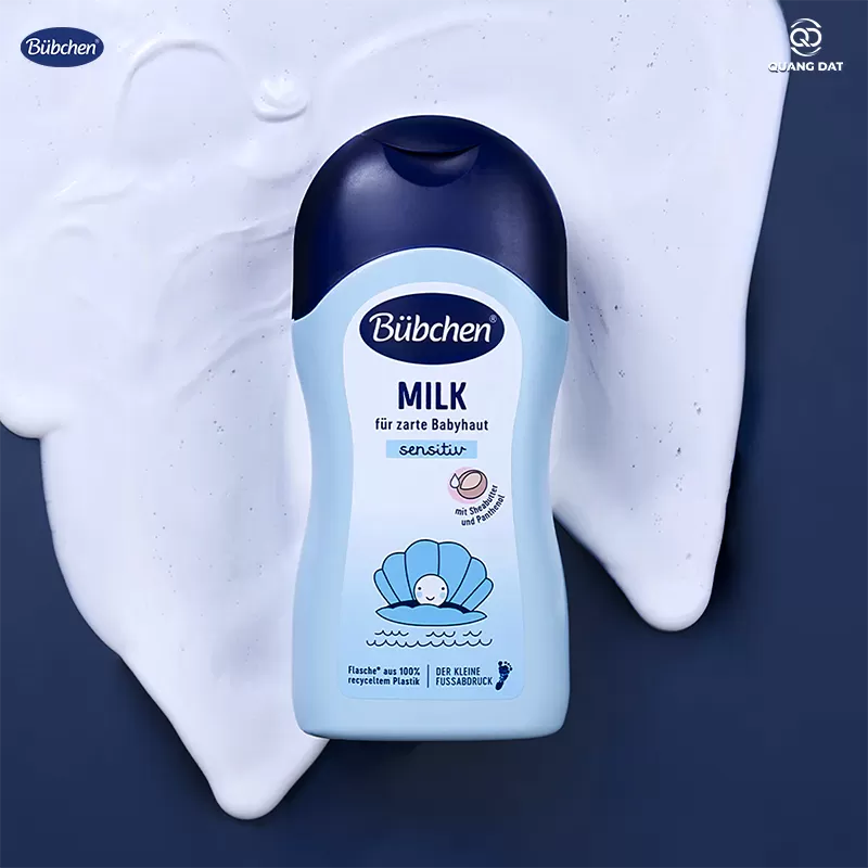 Sữa dưỡng ẩm thuần chay Bubchen Baby Milk